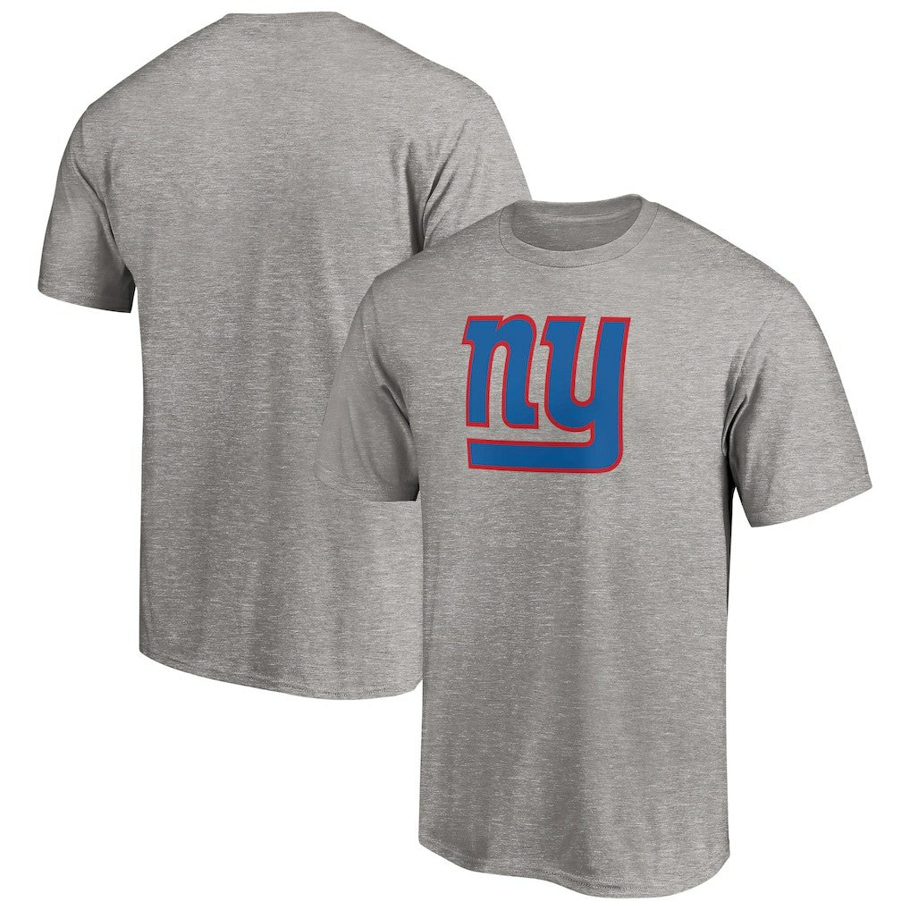 Fanatics New York Giants Primary Logo T-Shirt Heather Gray