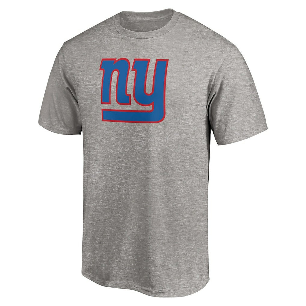 Fanatics New York Giants Primary Logo T-Shirt Heather Gray