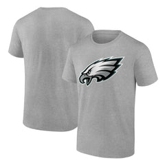 Fanatics Philadelphia Eagles Primary Logo T-Shirt Heather Gray