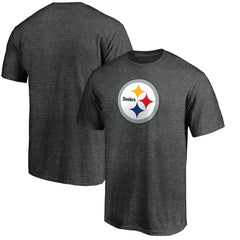 Fanatics Pittsburgh Steelers Primary Logo T-Shirt Heather Charcoal