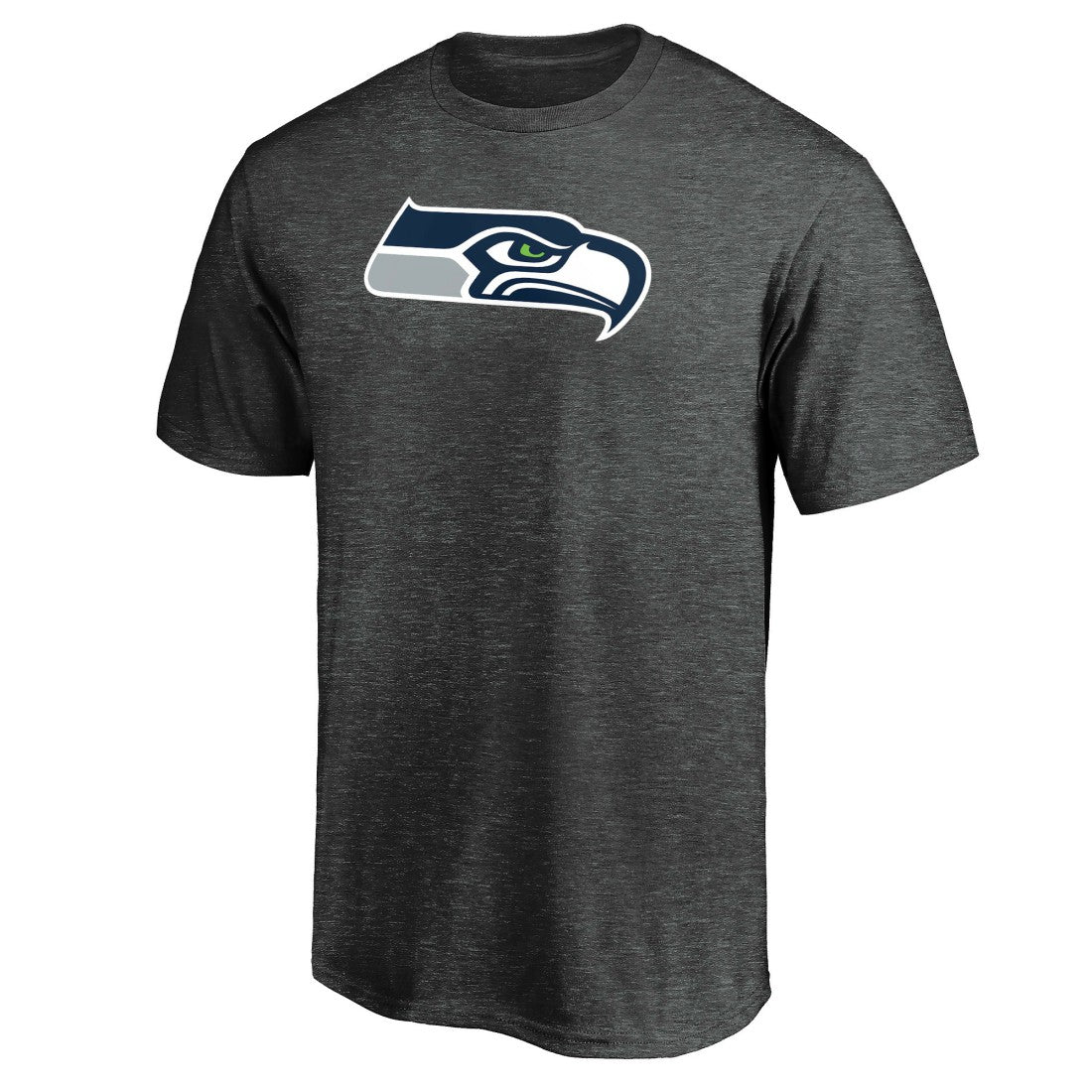 Fanatics Seattle Seahawks Primary Logo T-Shirt Heather Charcoal