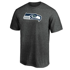 Fanatics Seattle Seahawks Primary Logo T-Shirt Heather Charcoal