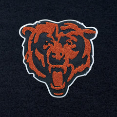 Chicago Bears Antigua Victory Chenille Pullover Hoodie Navy