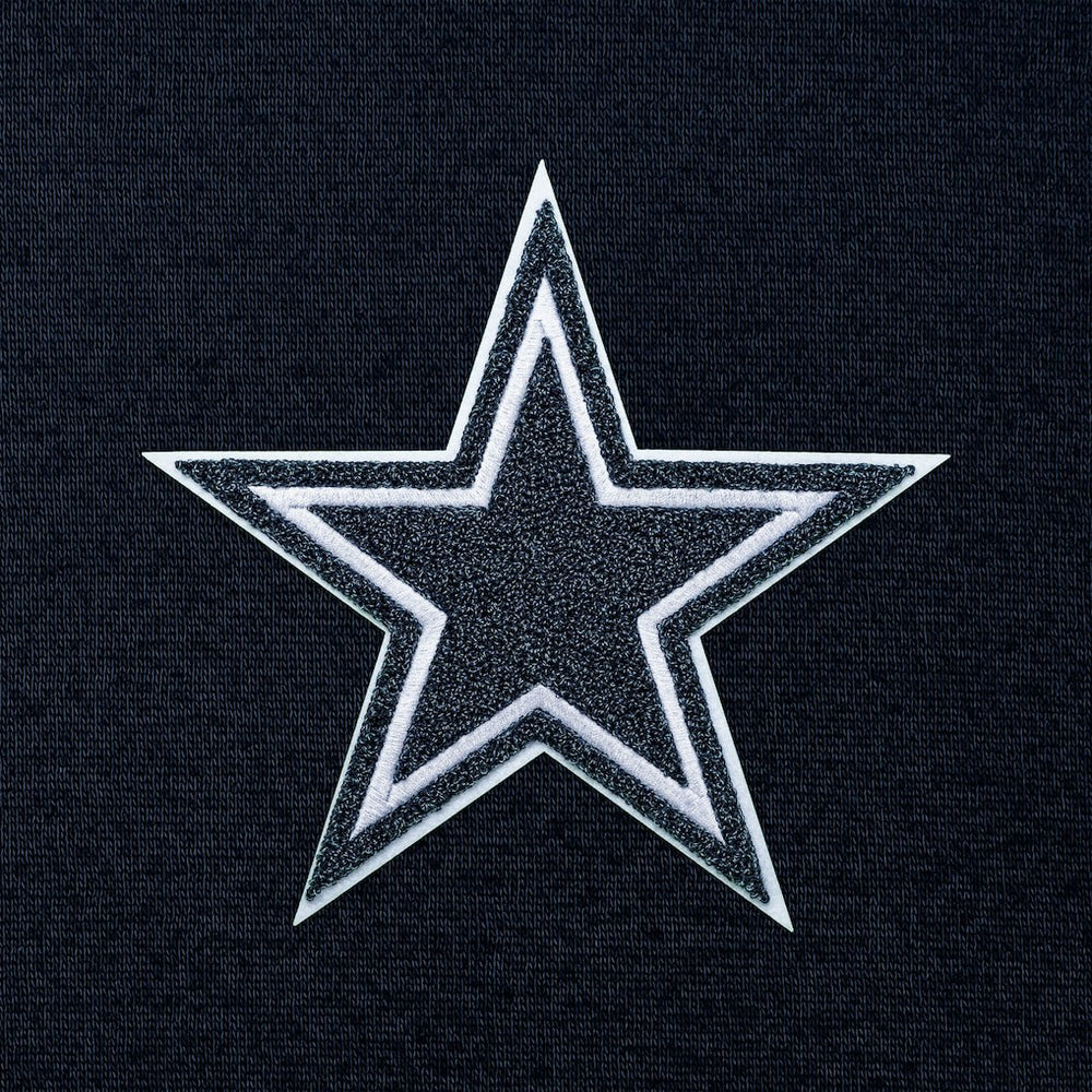 Dallas Cowboys Antigua Victory Chenille Pullover Hoodie Navy