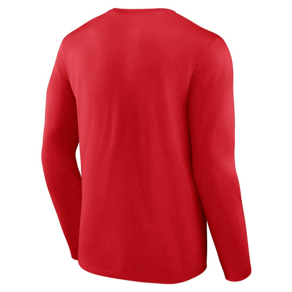 Philadelphia Phillies Wordmark Long Sleeve T-Shirt - Red - MLB Online