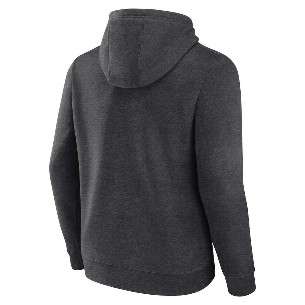 Kansas City Chiefs Primary Team Logo Fitted Pullover Hoodie Charcoal