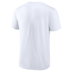 Denver Broncos Logo Team Lockup T-Shirt White