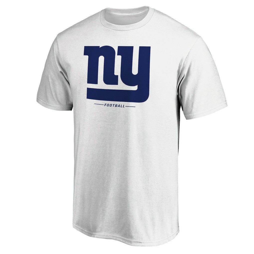 New York Giants Logo Team Lockup T-Shirt White