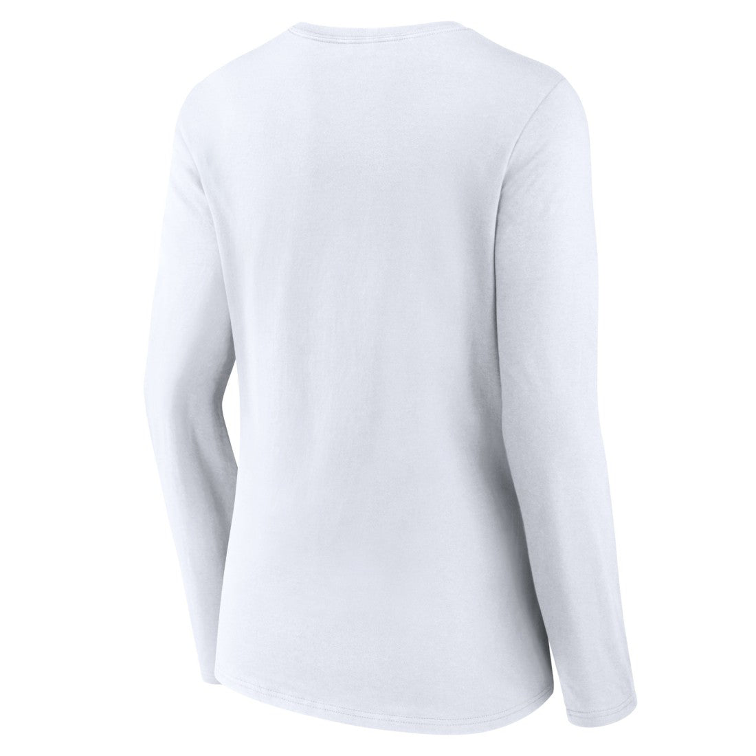 Tampa Bay Buccaneers Women's Logo Team Lockup Long Sleeve V-Neck T-Shirt White