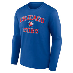 Chicago Cubs Heart and Soul Long Sleeve T-Shirt - Royal - MLB Lifestyle