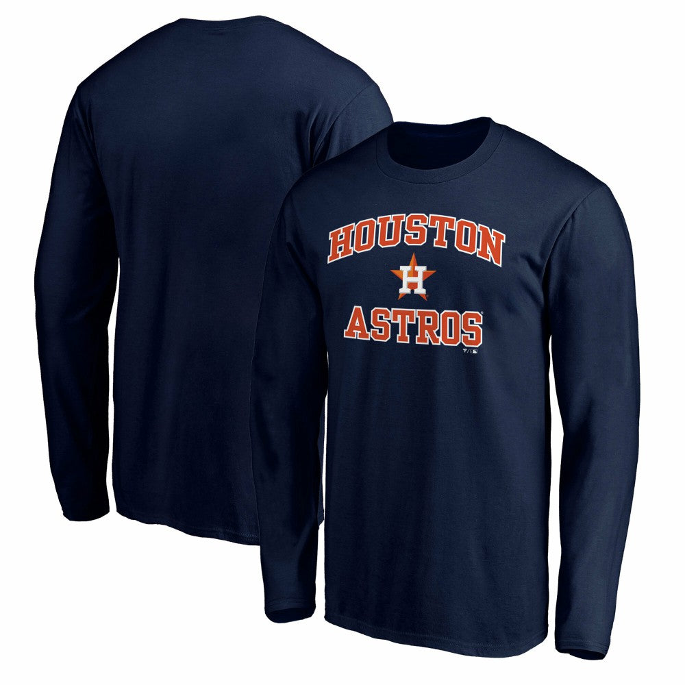 Houston Astros Heart and Soul Long Sleeve T-Shirt - Navy - MLB Lifestyle