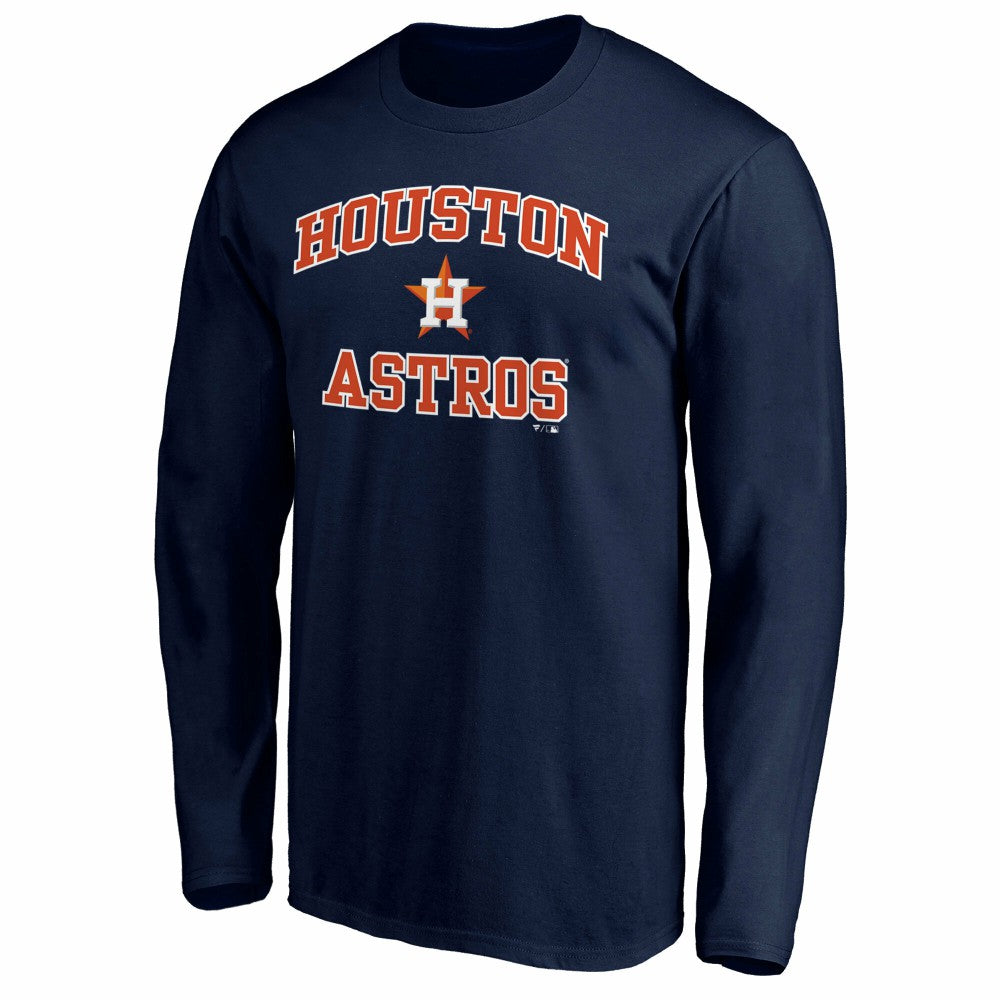 Houston Astros Heart and Soul Long Sleeve T-Shirt - Navy - MLB Lifestyle