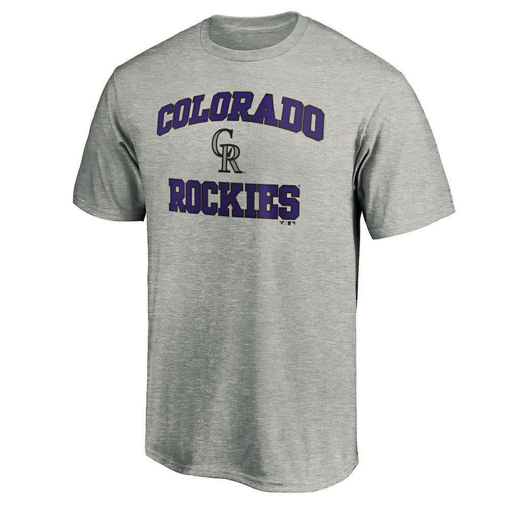 Colorado Rockies Heart & Soul T-Shirt - Heather Gray - MLB on Sale