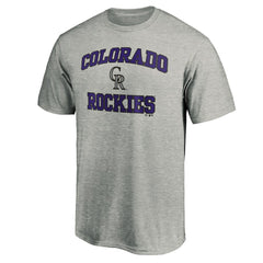Colorado Rockies Heart & Soul T-Shirt - Heather Gray - MLB on Sale