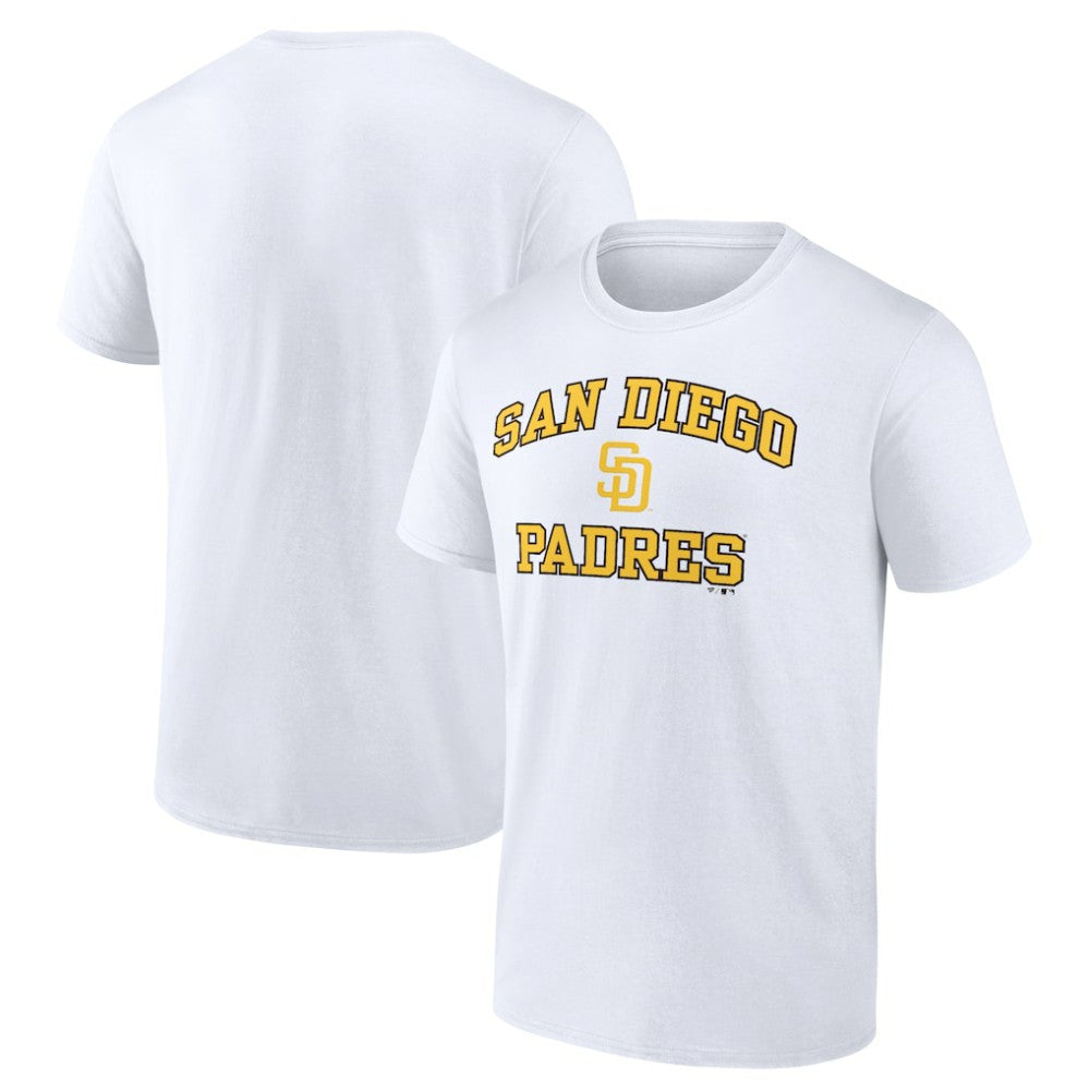 San Diego Padres Heart and Soul T-Shirt - White - MLB Discount