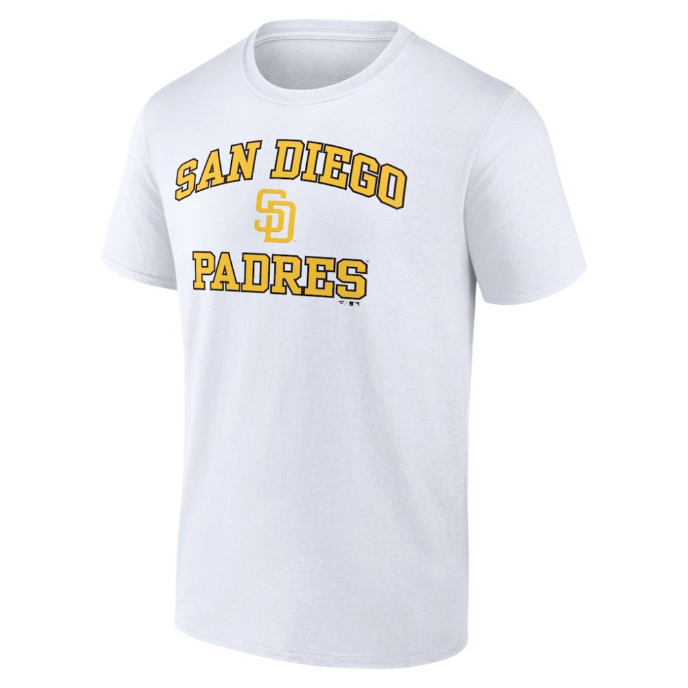 San Diego Padres Heart and Soul T-Shirt - White - MLB Discount