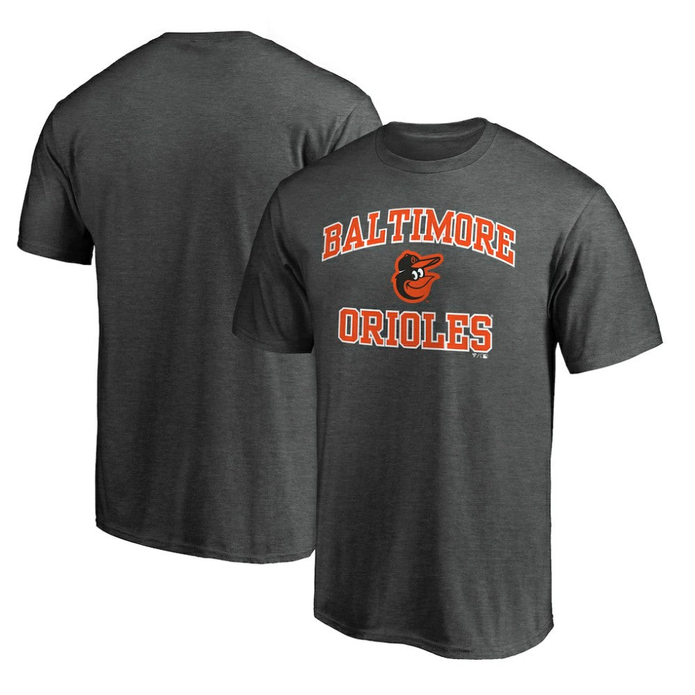Baltimore Orioles Heart and Soul T-Shirt - Charcoal - MLB Discount