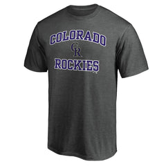 Colorado Rockies Heart & Soul T-Shirt - Charcoal - MLB Sale