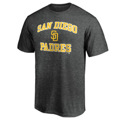 San Diego Padres Heart and Soul Team T-Shirt - Charcoal - MLB Lifestyle