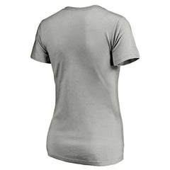 Colorado Rockies Women's Official Logo V-Neck T-Shirt - Gray - MLB on Sale