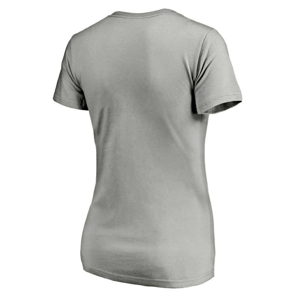 San Francisco Giants Women's Official Logo V-Neck T-Shirt - Gray - MLB Discount