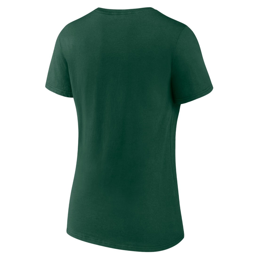 Green Bay Packers Women's Victory Arch Team V-Neck T-Shirt Green