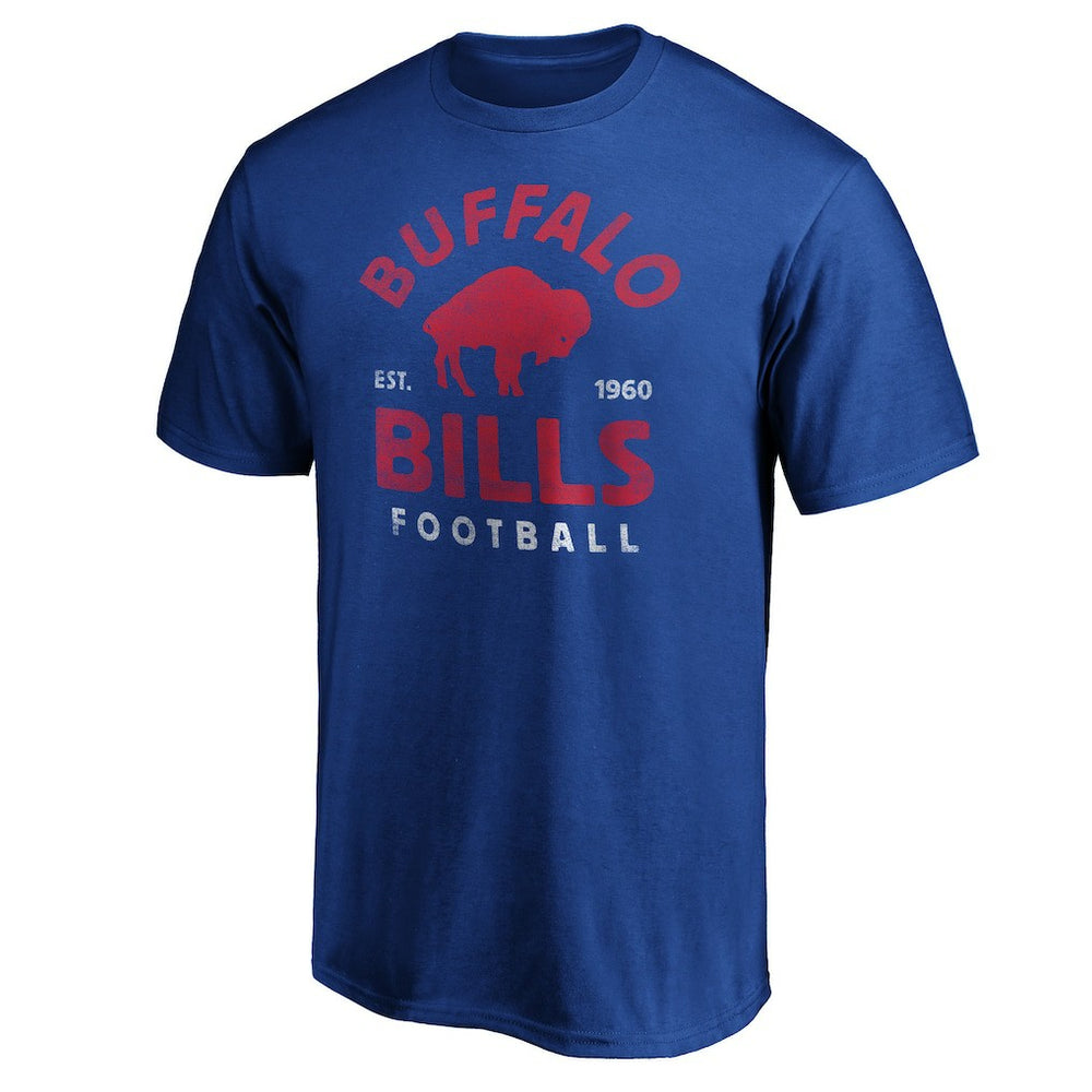 Buffalo Bills Vintage Arch T-Shirt Royal