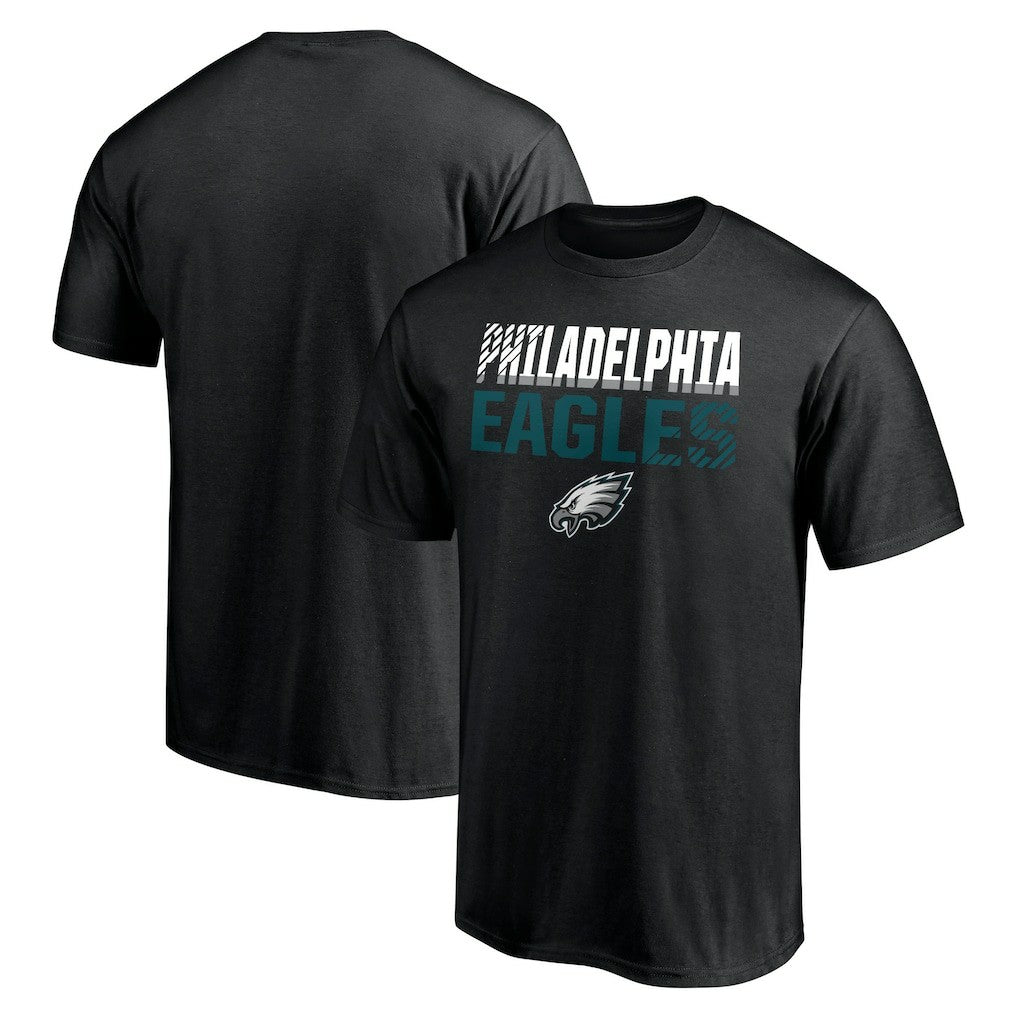 Philadelphia Eagles Team Fade Out T-Shirt Black