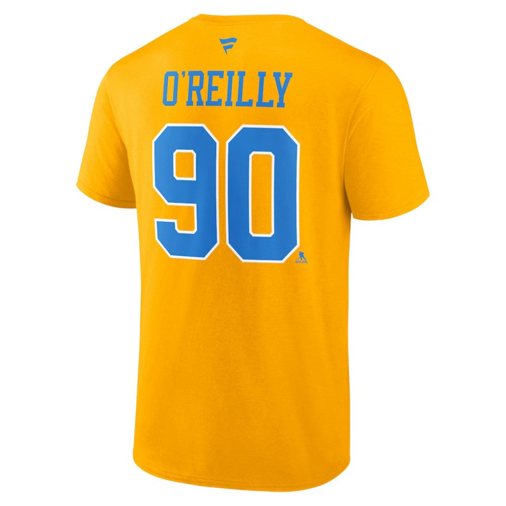 Ryan O'Reilly St. Louis Blues Fanatics Special Edition 2.0 Name & Number T-Shirt - Yellow - NHL 5079481