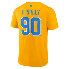 Ryan O'Reilly St. Louis Blues Fanatics Special Edition 2.0 Name & Number T-Shirt - Yellow - NHL 5079481