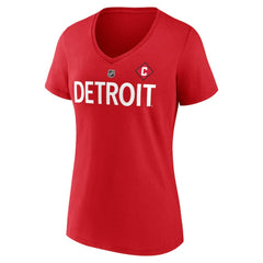 Dylan Larkin Detroit Red Wings Fanatics Women's Special Edition 2.0 Name & Number V-Neck T-Shirt - Red - NHL 5079630