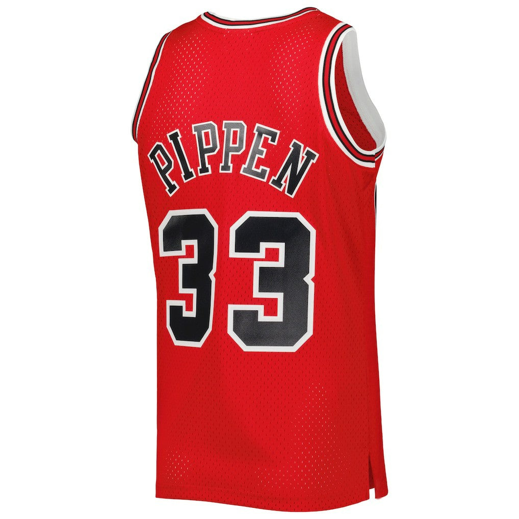 Scottie Pippen Chicago Bulls Hardwood Classics 2003-04 Swingman Jersey for sale Red | Mitchell & Ness Near Me