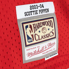 Scottie Pippen Chicago Bulls Hardwood Classics 2003-04 Swingman Jersey for sale Red | Mitchell & Ness Near Me