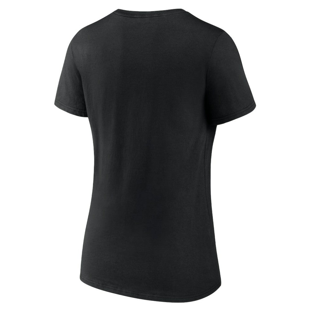 Arizona Diamondbacks Women's Victory Script Team V-Neck T-Shirt - Black - MLB Sale