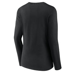 Colorado Rockies Women's Victory Script Long Sleeve V-Neck T-Shirt - Black - MLB Online