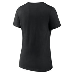 Baltimore Orioles Women's Live For It Team V-Neck T-Shirt - Black - MLB Sale