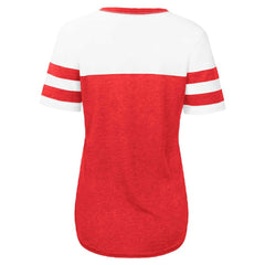 St. Louis Cardinals Touch Women's Setter Lightweight Fitted T-Shirt - Red/White - MLB on Sale