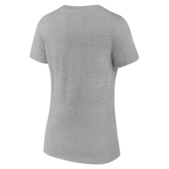 Oklahoma City Thunder Women's Logo V-Neck T-Shirt Gray