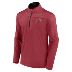 Fanatics Arizona Cardinals Defender Half-Zip Top Cardinal