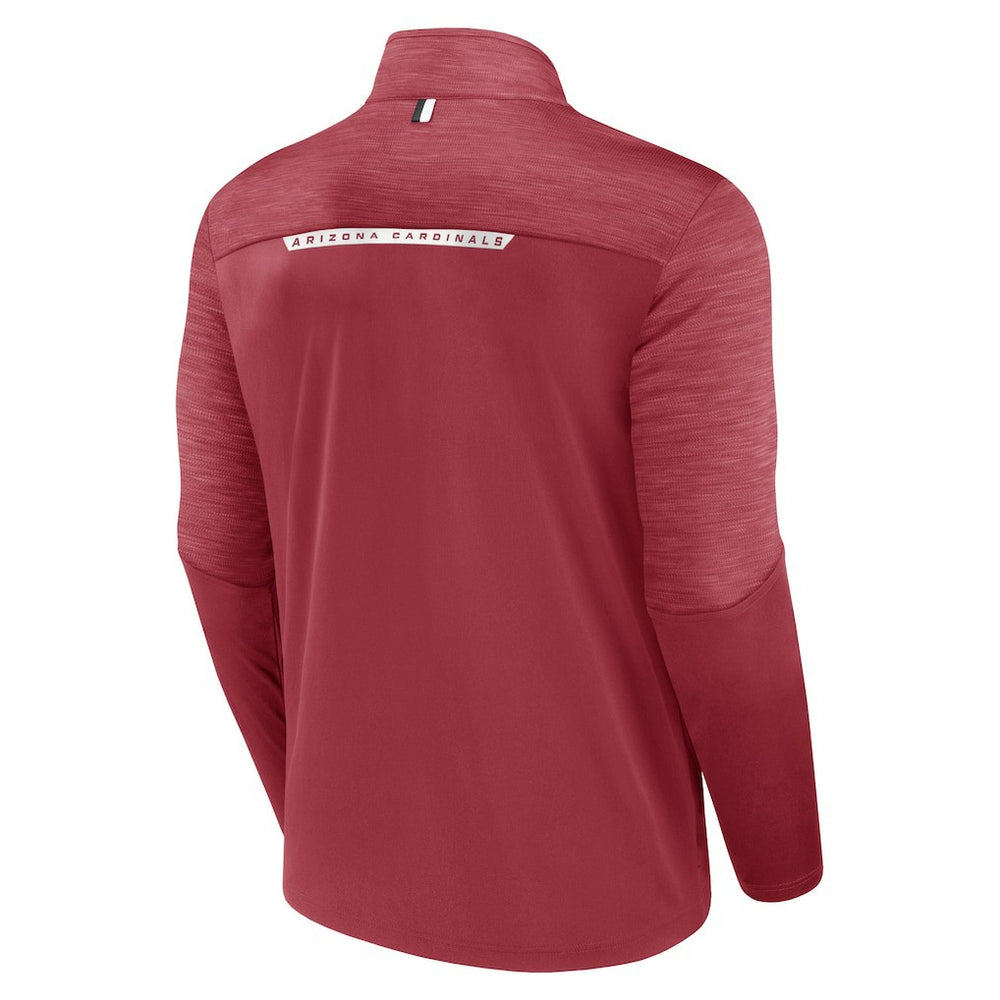 Fanatics Arizona Cardinals Defender Half-Zip Top Cardinal