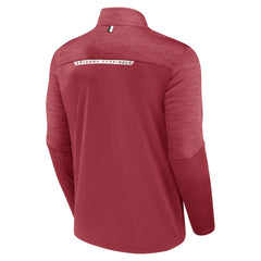 Fanatics Arizona Cardinals Defender Half-Zip Top Cardinal