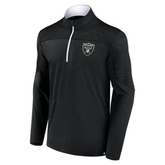 Fanatics Las Vegas Raiders Defender Half-Zip Top Black