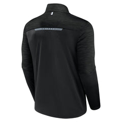 Fanatics Las Vegas Raiders Defender Half-Zip Top Black