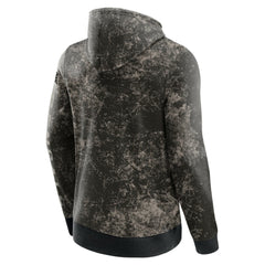 Fanatics Tampa Bay Buccaneers Blackout Tonal Pullover Hoodie Black/Gray