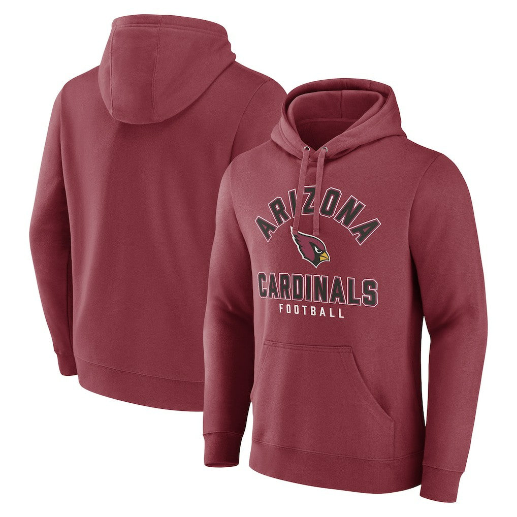 Fanatics Arizona Cardinals Between the Pylons Pullover Hoodie Cardinal