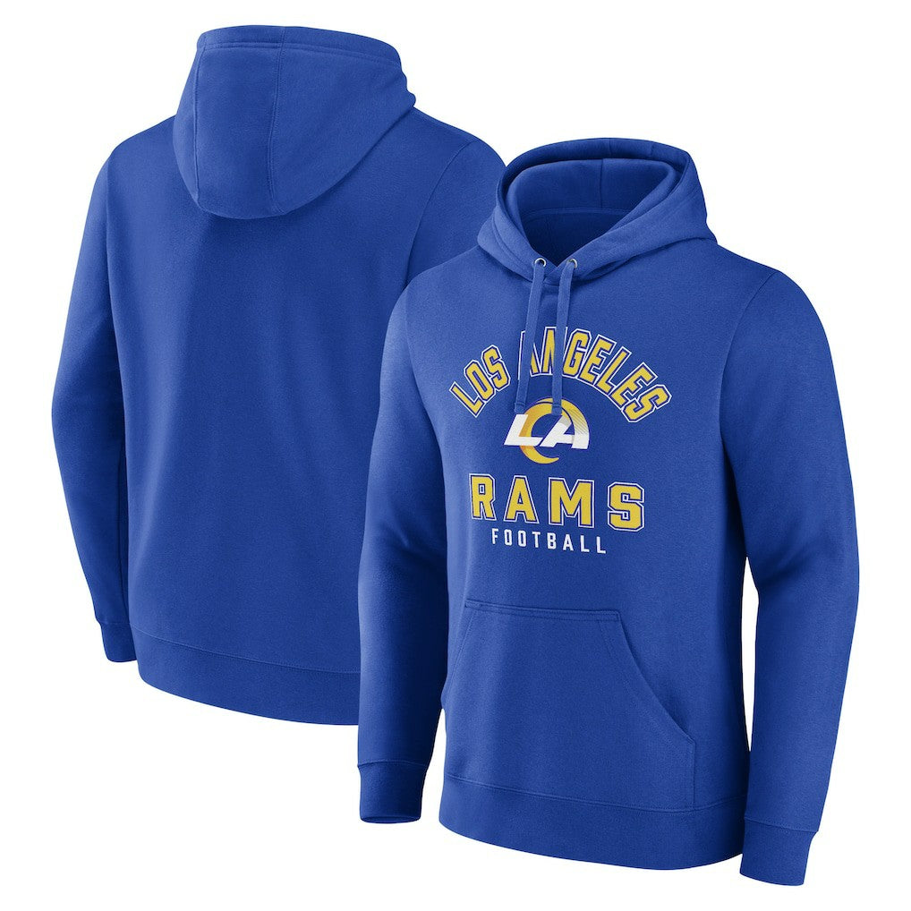 Fanatics Los Angeles Rams Between the Pylons Pullover Hoodie Royal