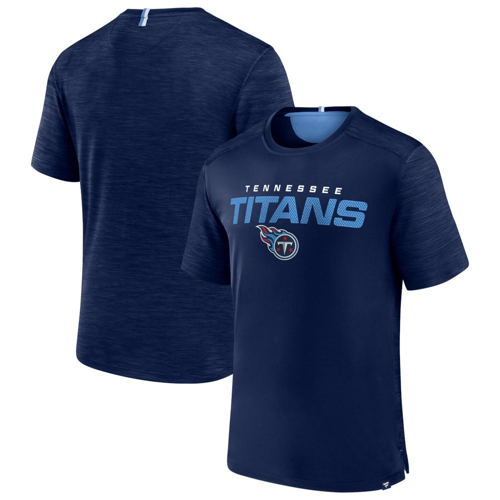 Fanatics Tennessee Titans Defender Evo T-Shirt Navy
