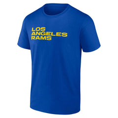 Fanatics Los Angeles Rams Home Field Advantage T-Shirt Royal