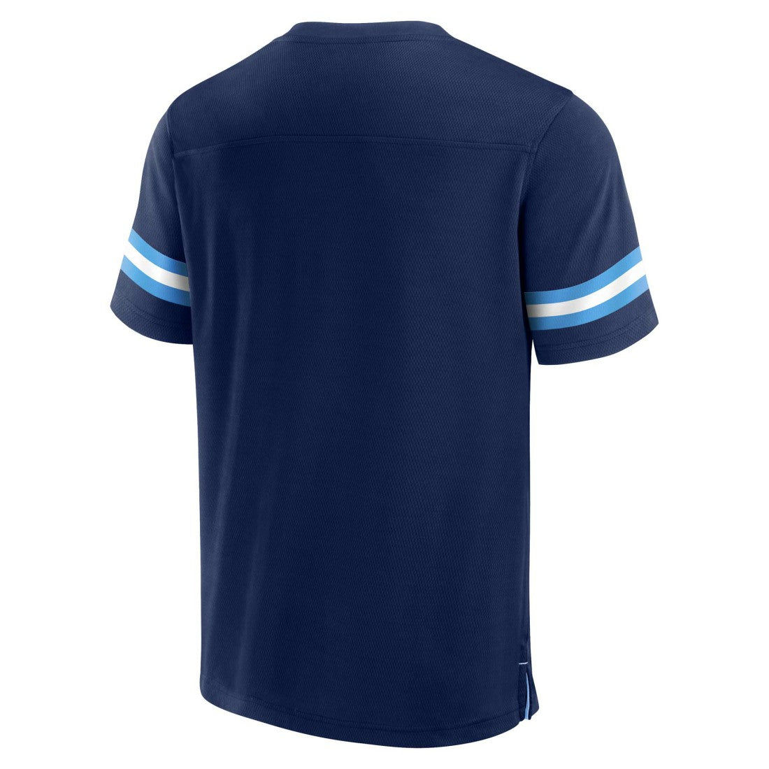 Fanatics Tennessee Titans Jersey Tackle V-Neck T-Shirt Navy