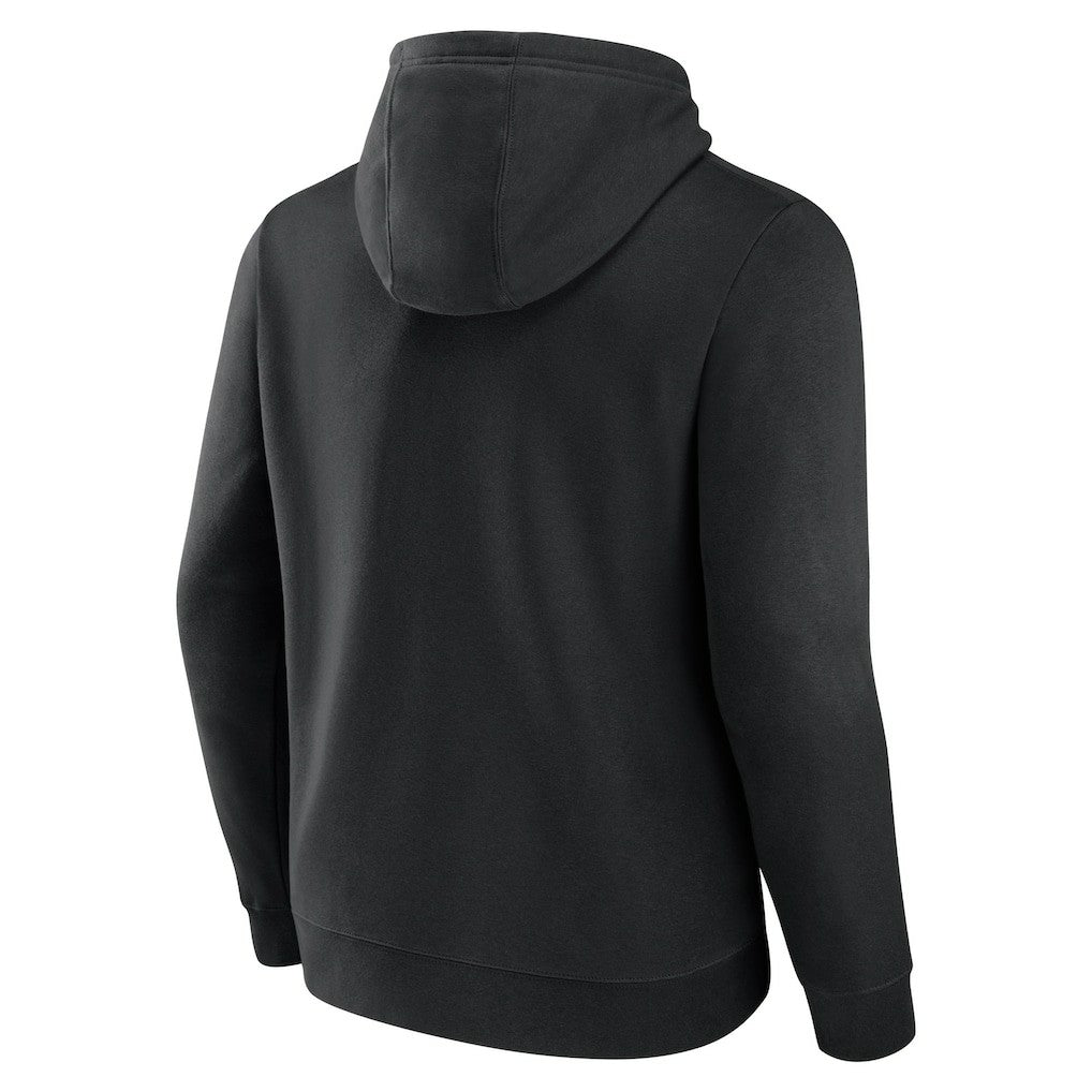 Fanatics Las Vegas Raiders Primary Logo Fleece Pullover Hoodie Black